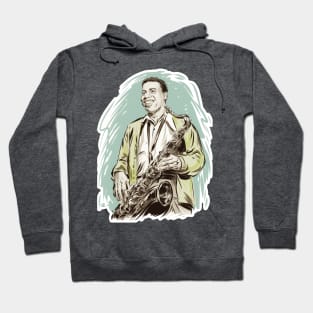 Wayne Shorter - An illustration by Paul Cemmick Hoodie